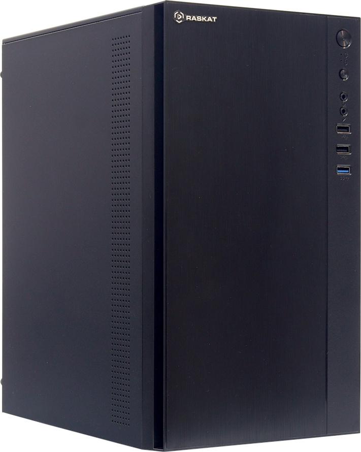 ПК Raskat Standart 300 MT i3 10100 (3.6) 8Gb SSD240Gb UHDG 630 без ОС GbitEth 500W черный (STANDART300108462)