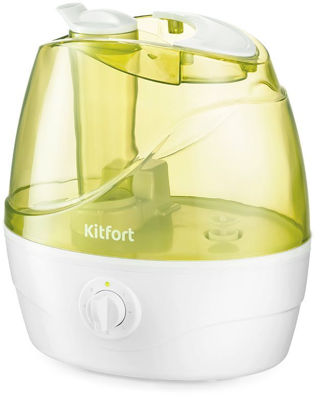 Увлажнитель воздуха Kitfort КТ-2834-2 32Вт (ультразвуковой) белый/салатовый