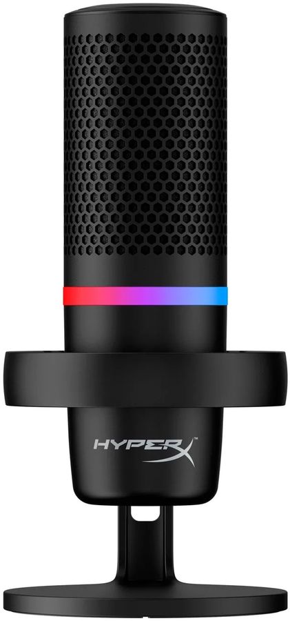 Микрофон проводной HyperX DuoCast Black 2м черный