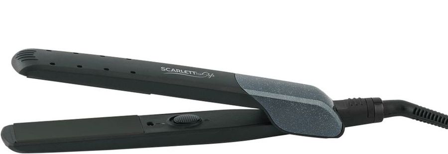 Щипцы Scarlett SC-HS60014 25Вт макс.темп.:190С покрытие:керамическое черный