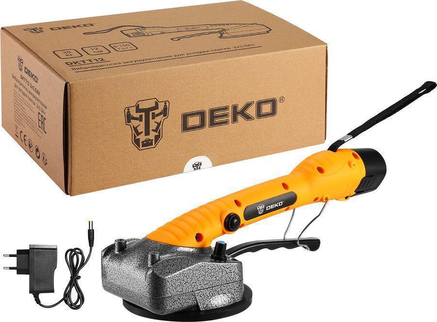 Виброприсоска Deko DKTT12 36Вт электрический оранжевый (063-4416)