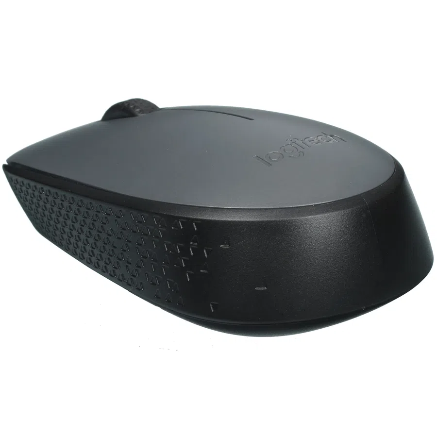 Мышь Logitech M170 серый/черный оптическая 1000dpi беспров. USB 2but (910-004646)