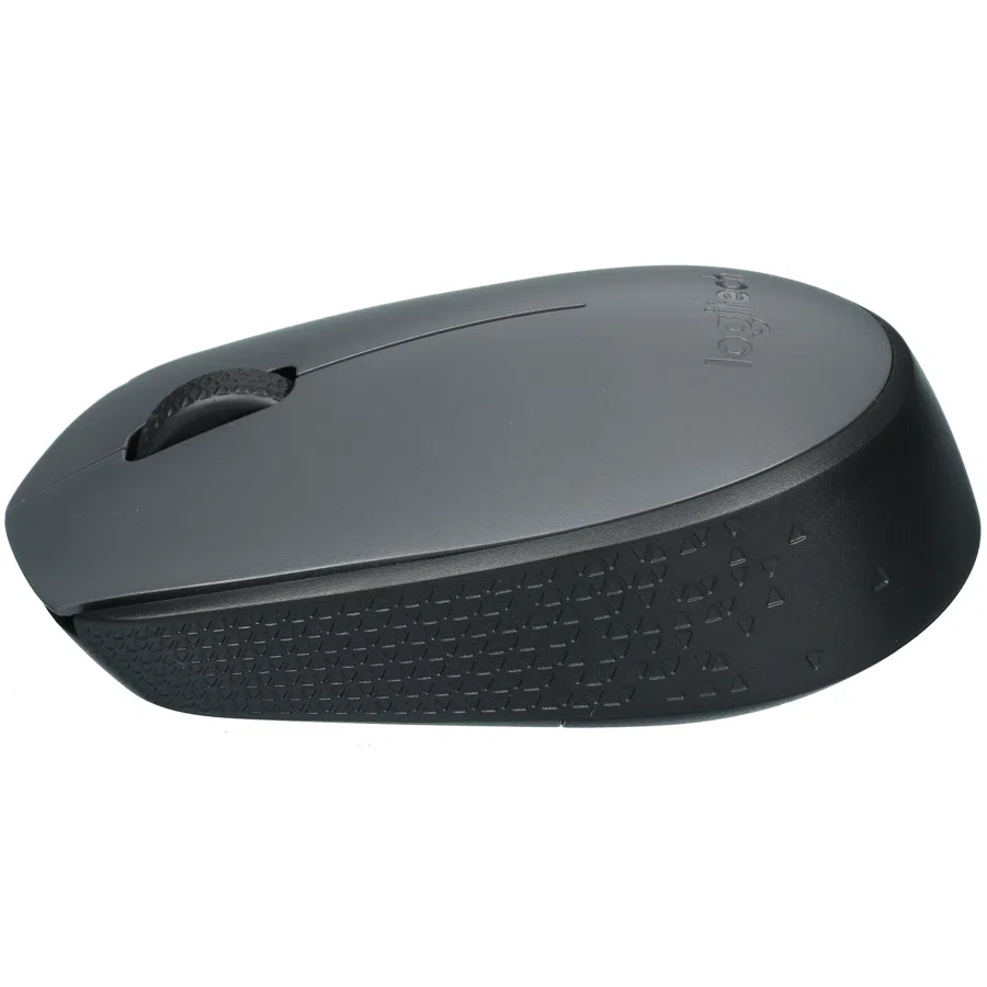 Мышь Logitech M170 серый/черный оптическая 1000dpi беспров. USB 2but (910-004646)