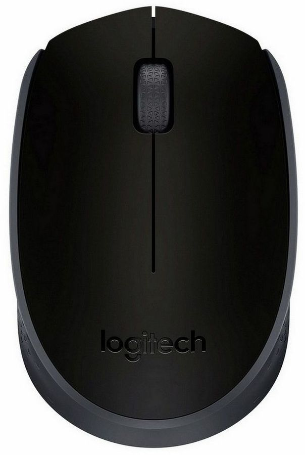 Мышь Logitech M171 черный/серый оптическая 1000dpi беспров. USB для ноутбука 2but (910-004643)
