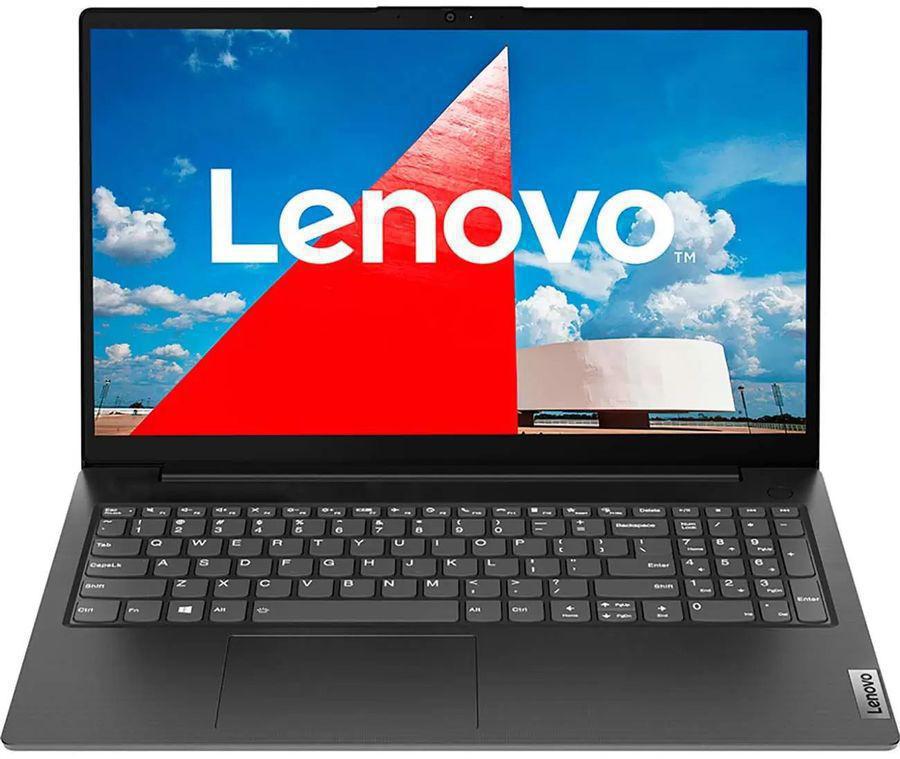 Ноутбук Lenovo V15 G2 ITL Core i3 1115G4 8Gb SSD256Gb Intel UHD Graphics 15.6" FHD (1920x1080)/ENGKBD Windows 11 Professional black WiFi BT Cam (82KB010HIX)