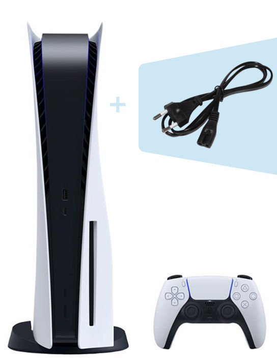 Игровая консоль PlayStation 5 CFI-1116A белый/черный +кабель