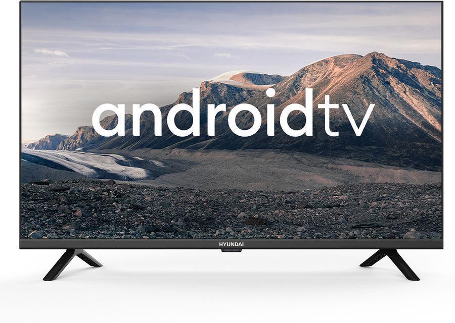 Телевизор LED Hyundai 32" H-LED32BS5002 Android TV Frameless черный HD 60Hz DVB-T2 DVB-C DVB-S DVB-S2 USB WiFi Smart TV