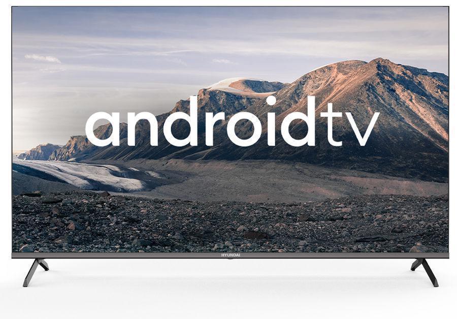 Телевизор LED Hyundai 50" H-LED50BU7006 Android TV Frameless черный 4K Ultra HD 60Hz DVB-T2 DVB-C DVB-S DVB-S2 USB WiFi Smart TV