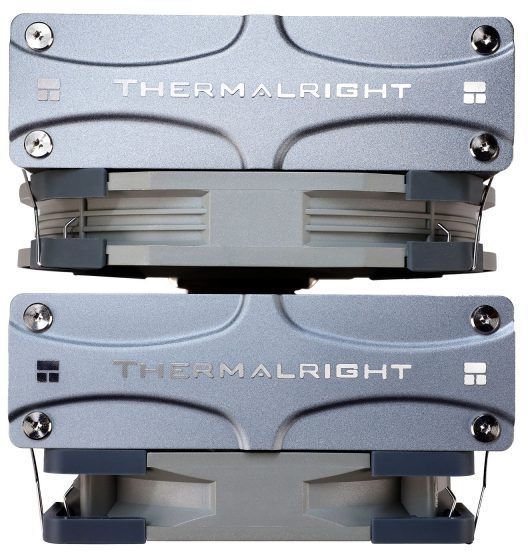 Устройство охлаждения(кулер) Thermalright Frost Commander 140 Soc-AM5/AM4/1151/1200/2066/2011/1700 серый 4-pin 29.6dB Al+Cu 1000gr Ret (FC-140)
