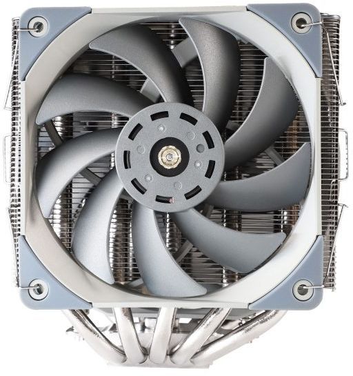 Устройство охлаждения(кулер) Thermalright Frost Commander 140 Soc-AM5/AM4/1151/1200/2066/2011/1700 серый 4-pin 29.6dB Al+Cu 1000gr Ret (FC-140)