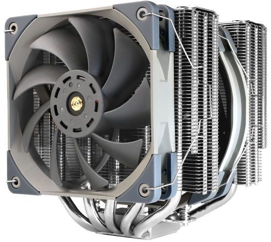 Устройство охлаждения(кулер) Thermalright Frost Commander 140 Soc-AM5/AM4/1151/1200/2066/2011/1700 серый 4-pin 29.6dB Al+Cu 1000gr Ret (FC-140)