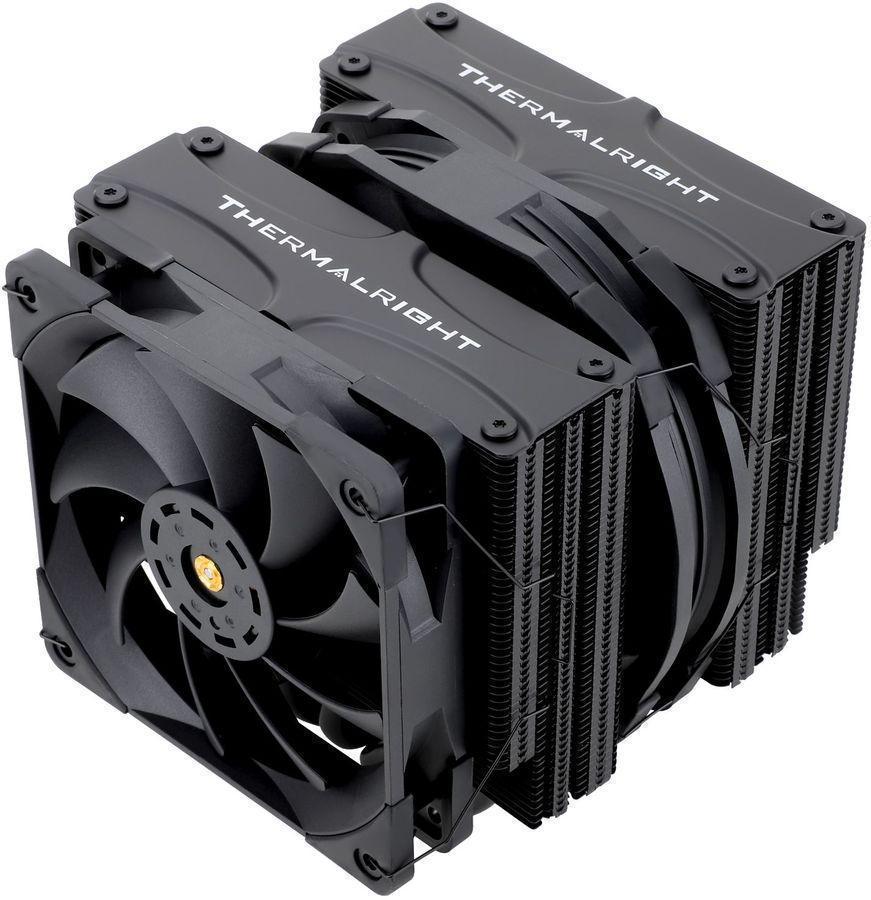 Устройство охлаждения(кулер) Thermalright Frost Commander 140 Black Soc-AM5/AM4/1151/1200/2066/2011/1700 черный 4-pin 29.6dB Al+Cu 1000gr Ret (FC-140-BL)