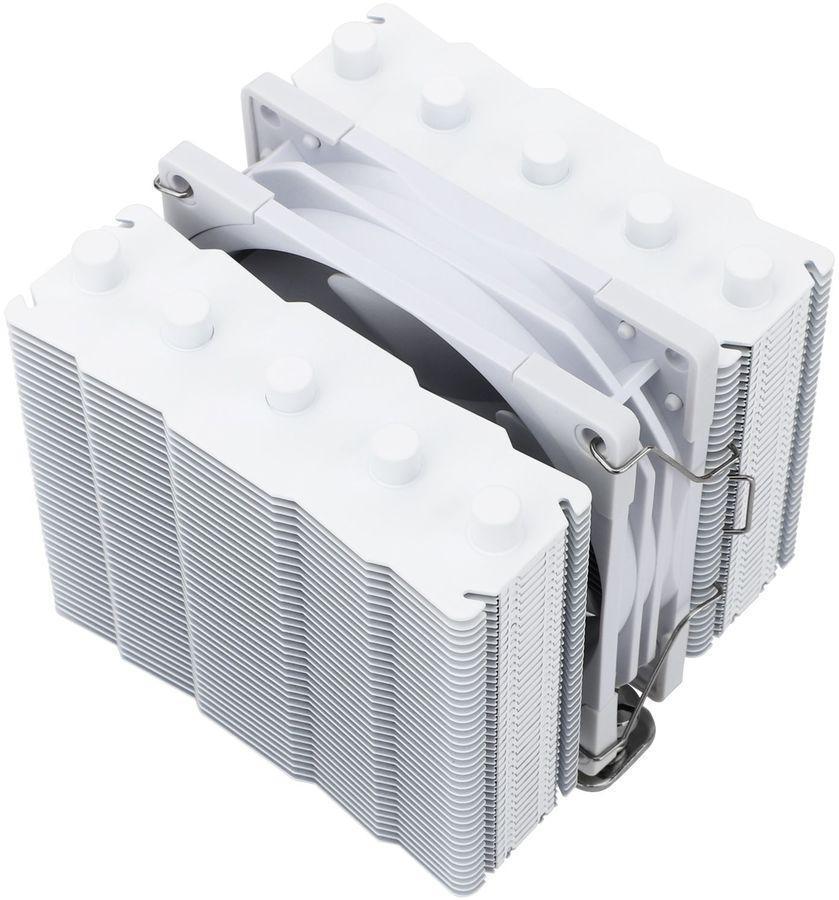 Устройство охлаждения(кулер) Thermalright Silver Soul 110 White Soc-AM5/AM4/1200/1700/1851 белый 4-pin 23dB Al+Cu 400gr Ret (SILVER-SOUL-110-WH)