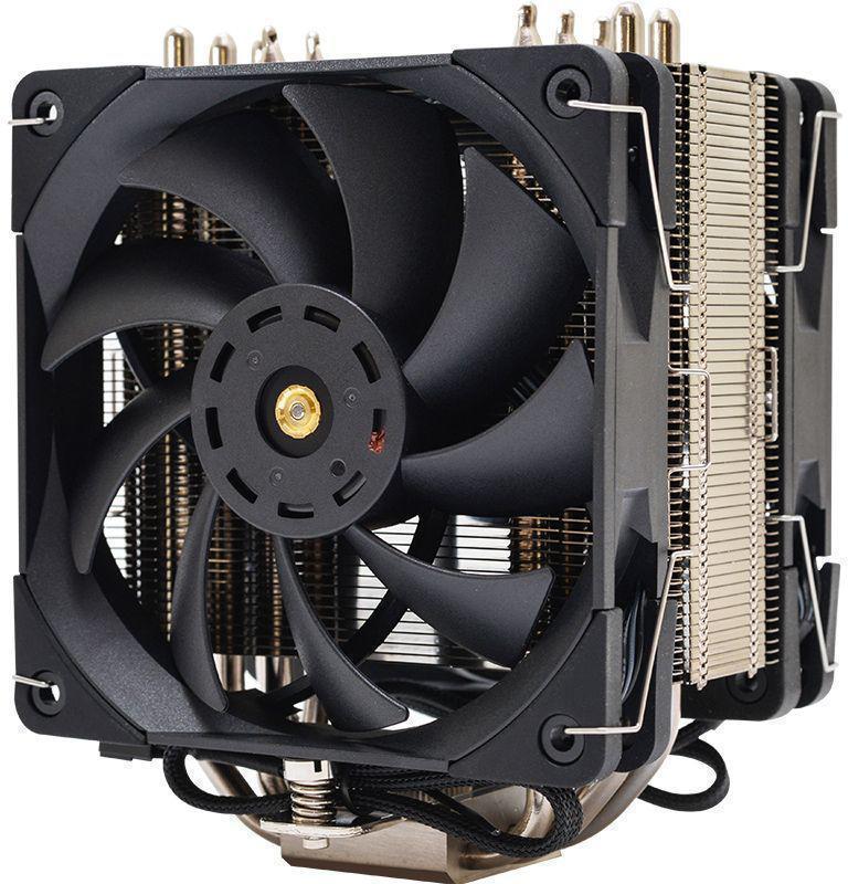 Устройство охлаждения(кулер) Thermalright TRUE SPIRIT 120 Plus Soc-AM5/AM4/1151/1200/2066/2011/1700 черный 4-pin 29.6dB Al+Cu 585gr Ret (TRUE-SPIRIT-120-PLUS)