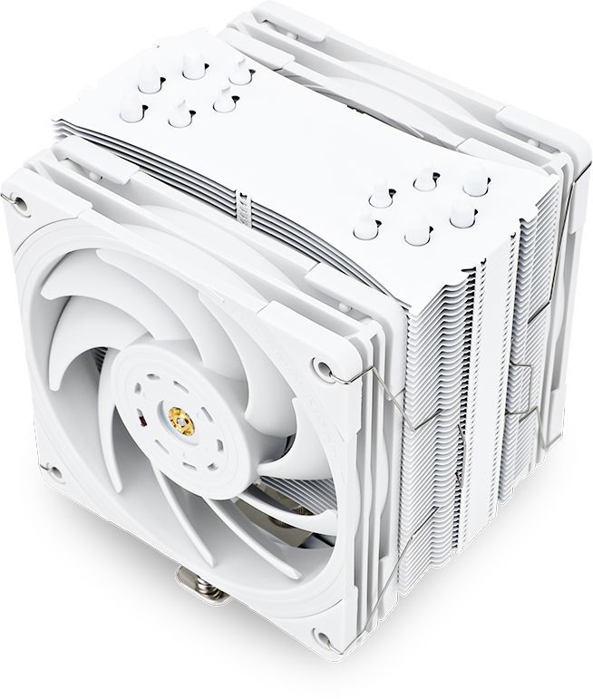 Устройство охлаждения(кулер) Thermalright Ultra-120 EX Rev.4 White Soc-AM5/AM4/1151/1200/2066/2011/1700 белый 4-pin 28.1dB Al+Cu 660gr Ret (ULTRA-120-EX-R4-WH)