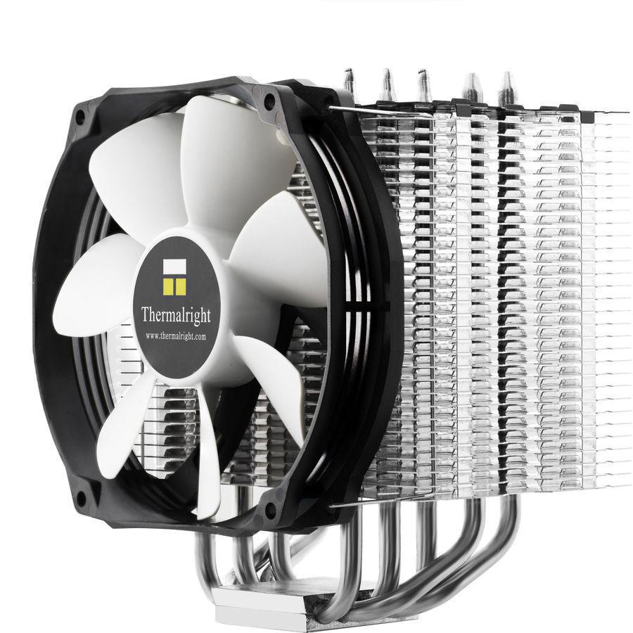 Устройство охлаждения(кулер) Thermalright Macho 120 SBM Soc-AM4/AM3+/1150/1151/1200/2011/2066/1700 черный 4-pin 21-33dB Al+Cu 560gr Ret (MACHO-120-SBM)