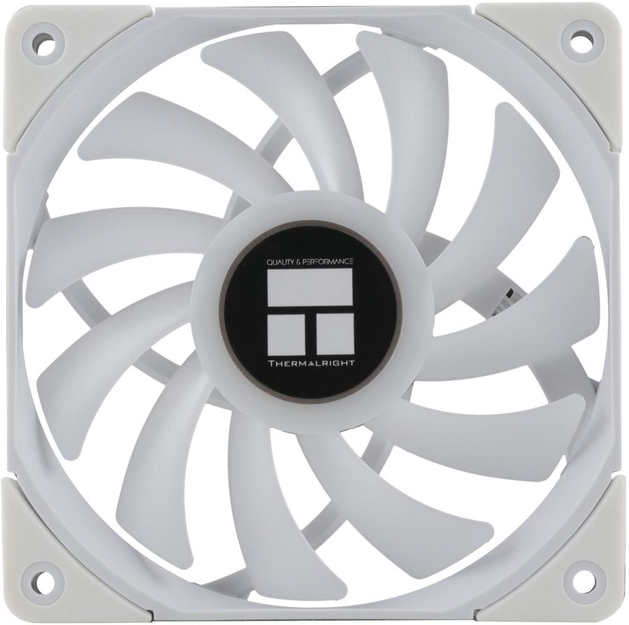 Вентилятор для корпуса Thermalright TL-C12015W-S ARGB 120х120x15 белый 4-pin 24.1дБ (TL-C12015W-S-ARGB) Ret