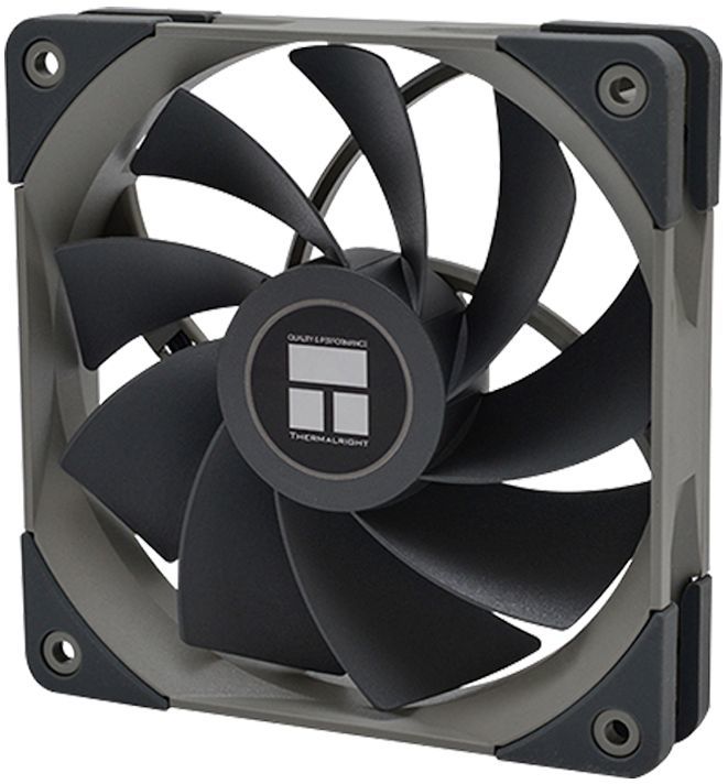 Вентилятор для корпуса Thermalright TL-C12R Reverse 120х120x25 черный 4-pin 25.6дБ Ret