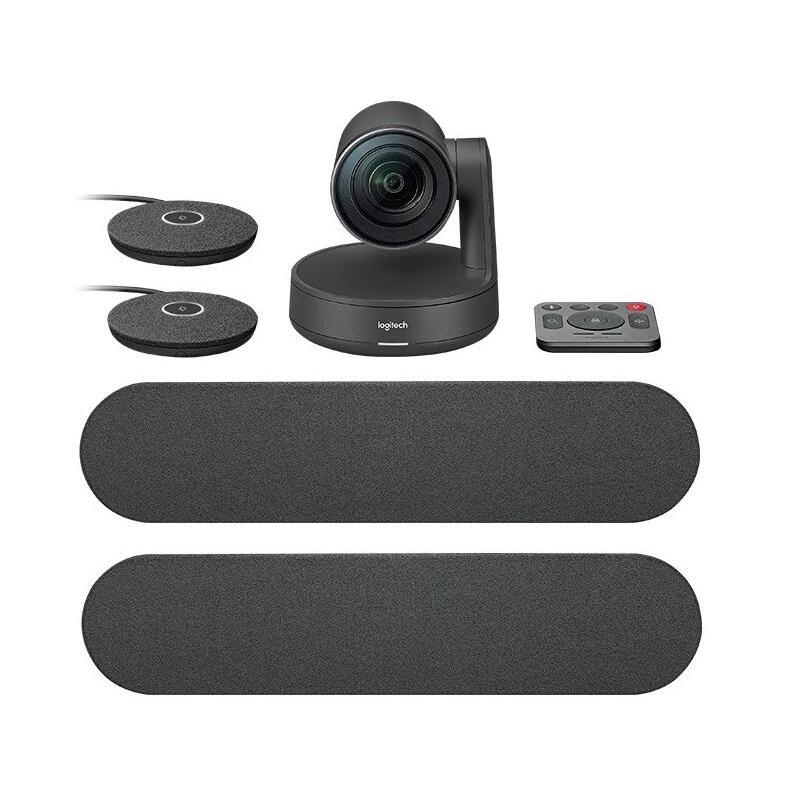 Камера Web Logitech ConferenceCam Rally 960-001242 черный (3840x2160) USB3.0 с микрофоном для ноутбука