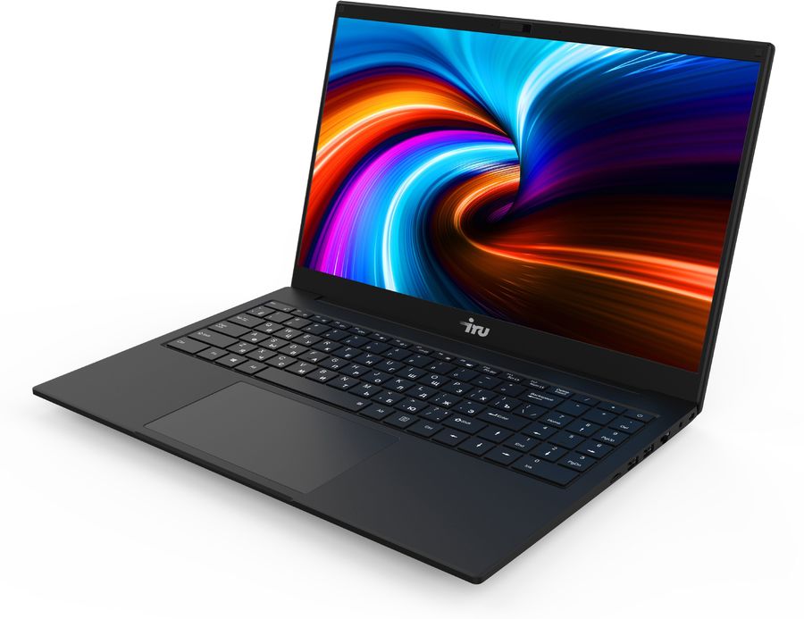 Ноутбук IRU Калибр 15TLI Core i5 1135G7 8Gb SSD256Gb Intel Iris Xe graphics 15.6" IPS FHD (1920x1080) Free DOS black WiFi BT Cam 7200mAh (1894434)