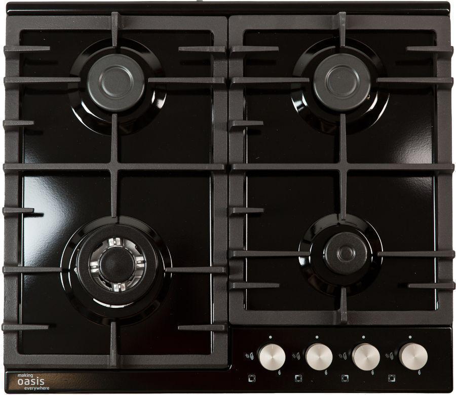 Газовая варочная поверхность Oasis P-MBRT черный