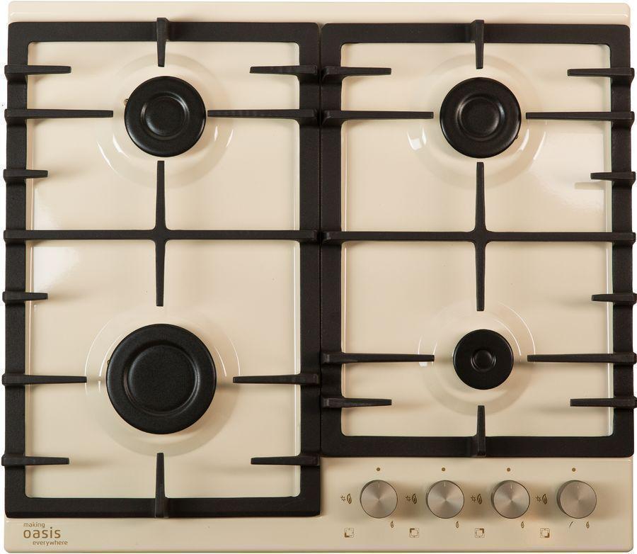 Газовая варочная поверхность Oasis P-MIRP бежевый