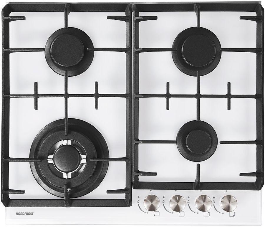 Газовая варочная поверхность Nordfrost HM 6042 W белый