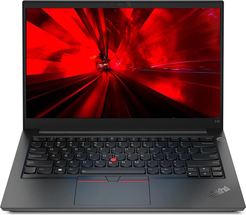 Ноутбук Lenovo ThinkPad E14 G4 Core i5 1235U 8Gb SSD256Gb Intel Iris Xe graphics 14" IPS FHD (1920x1080) noOS black WiFi BT Cam (21E30083RT)