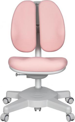 Кресло детское Cactus CS-CHR-3604PK розовый крестов. пластик серый