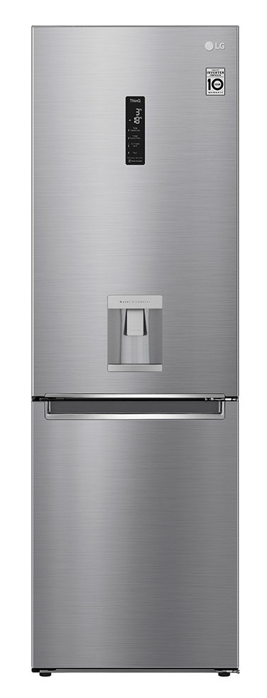 Холодильник LG GC-F459SMUM 2-хкамерн. серебристый инвертер