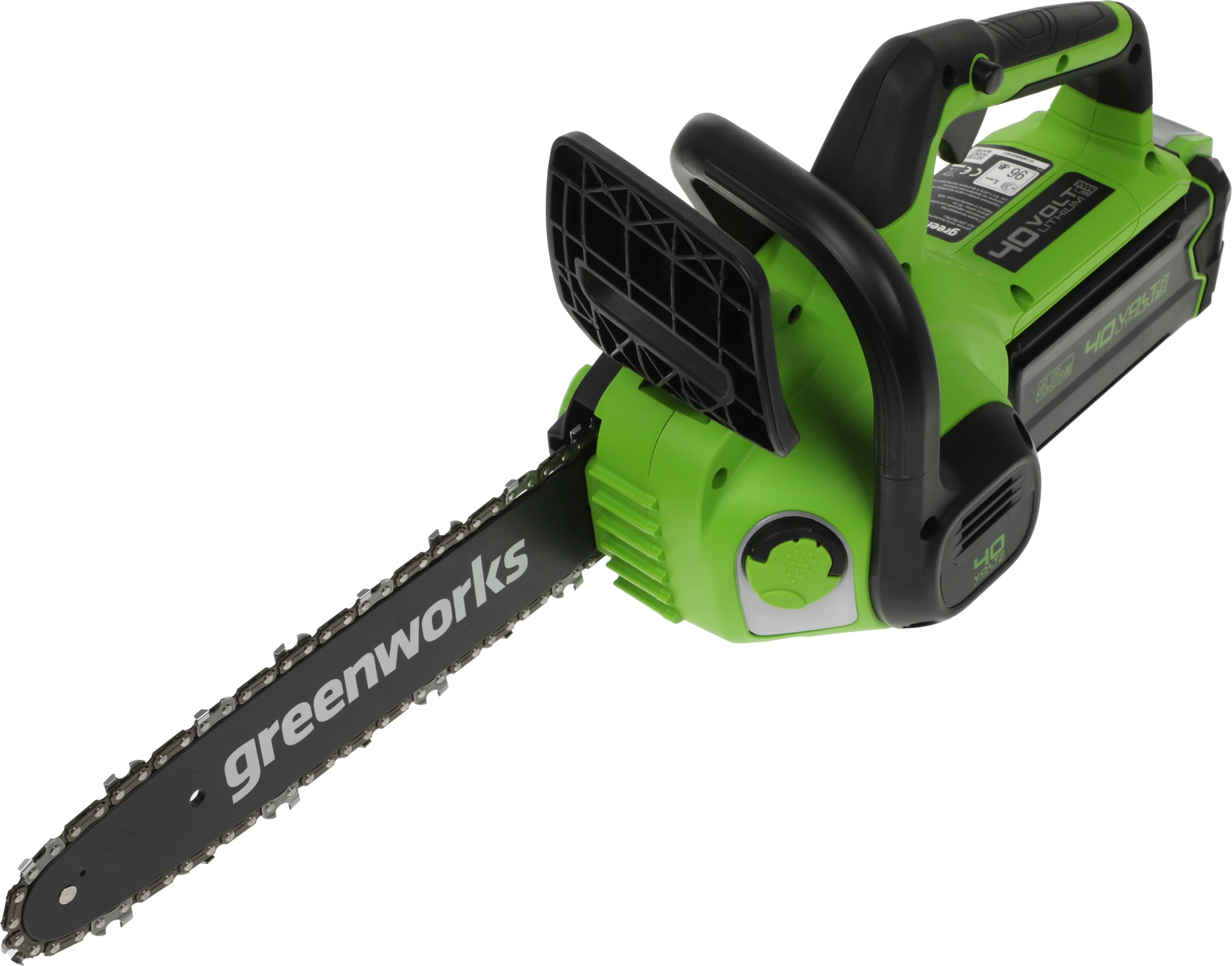 Цепная пила Greenworks G40CS30K2 аккум. дл.шины:12" (30cm) 1аккум. 4Ач ЗУ (2007807UB)