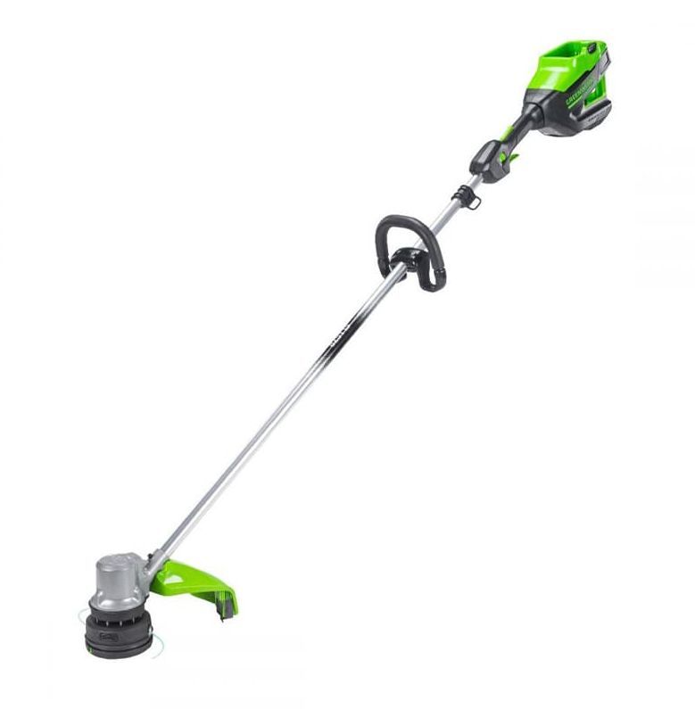 Триммер электрический Greenworks 2110607UB аккум. 1500Вт разбор.штан. реж.эл.:леска