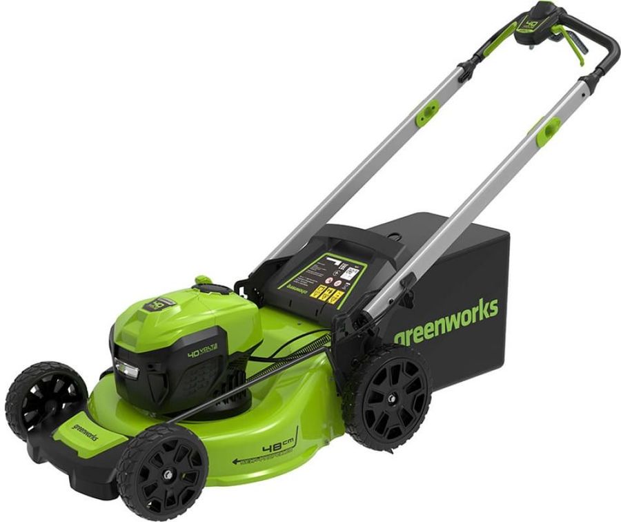 Газонокосилка роторная Greenworks GD40LM48SPK4 (2517407UB)