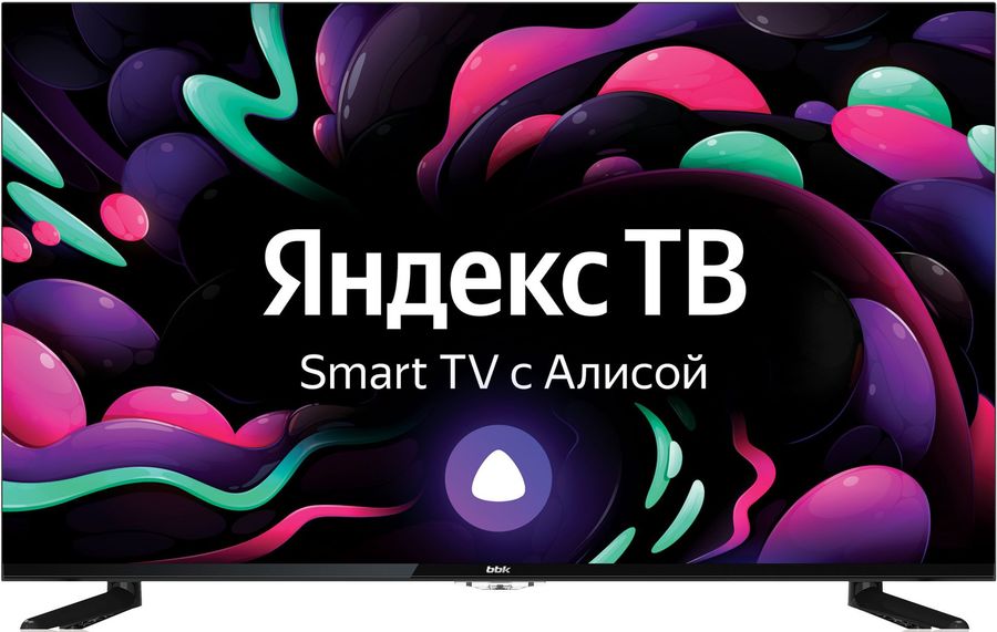 Телевизор LED BBK 43" 43LEX-8287/UTS2C Яндекс.ТВ черный 4K Ultra HD 60Hz DVB-T2 DVB-C DVB-S2 USB WiFi Smart TV (RUS)
