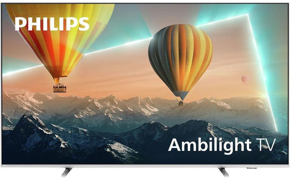 Телевизор LED Philips 50" 50PUS8057/60 Series 8 серебристый 4K Ultra HD 60Hz DVB-T DVB-T2 DVB-C DVB-S DVB-S2 USB WiFi Smart TV (RUS)