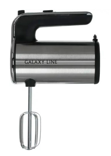 Миксер ручной Galaxy Line GL2240 450Вт серебристый