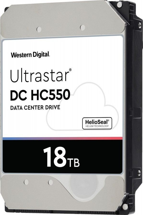 Жесткий диск WD SAS 3.0 18Tb 0F38353 WUH721818AL5204 Server Ultrastar DC HC550 512E (7200rpm) 512Mb 3.5"