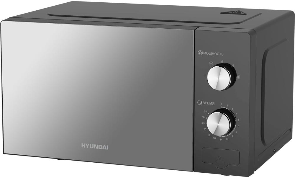 Микроволновая Печь Hyundai HYM-M2011 20л. 700Вт черный/зеркальный