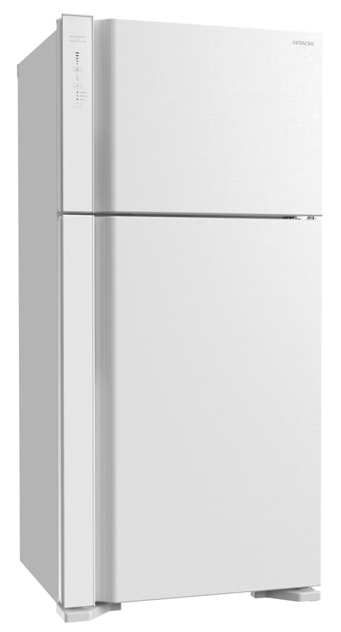 Холодильник Hitachi R-VG660PUC7-1 GPW 2-хкамерн. белый стекло инвертер