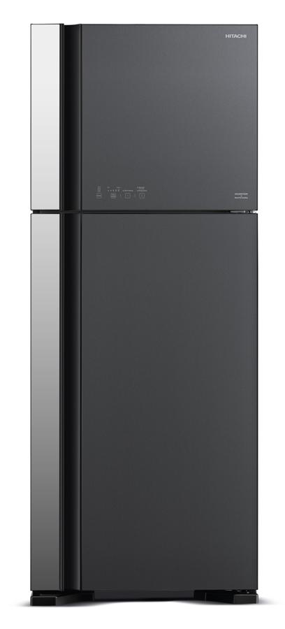 Холодильник Hitachi R-VG540PUC7 GGR 2-хкамерн. серый стекло инвертер