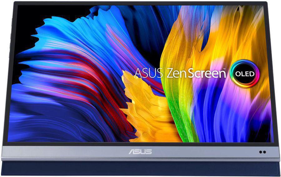 Монитор Asus 15.6" ZenScreen MQ16AH серебристый OLED LED 1ms 16:9 HDMI матовая 10000:1 400cd 178гр/178гр 1920x1080 60Hz FHD USB 3.37кг