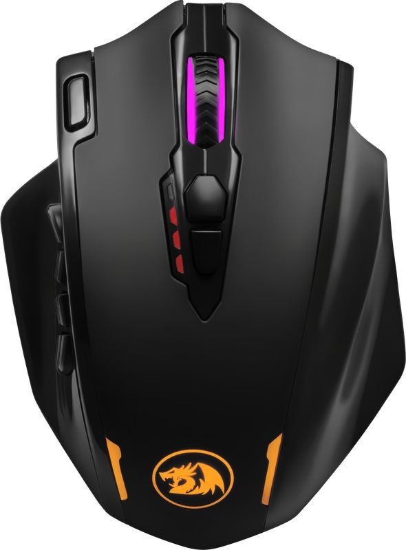 Мышь Redragon Impact Elite черный оптическая (16000dpi) беспроводная USB (17but)