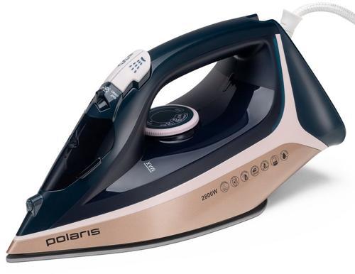 Утюг Polaris PIR 2868AK 2800Вт синий/розовый