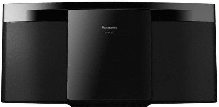 Микросистема Panasonic SC-HC200EG-K черный 20Вт CD CDRW FM USB BT