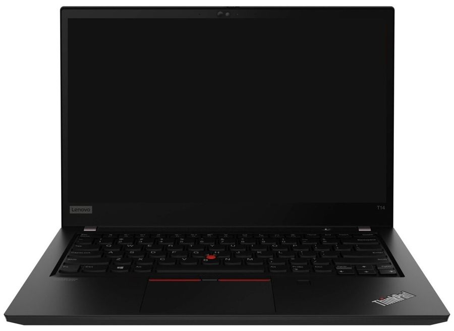Ноутбук Lenovo ThinkPad T14 Gen 2 Core i5 1135G7 8Gb SSD256Gb Intel Iris Xe graphics 14" IPS FHD (1920x1080) noOS black WiFi BT Cam (20W1A10NCD)