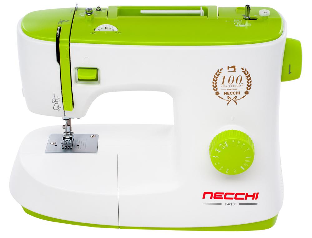 Швейная машина Necchi 1417 белый/зеленый
