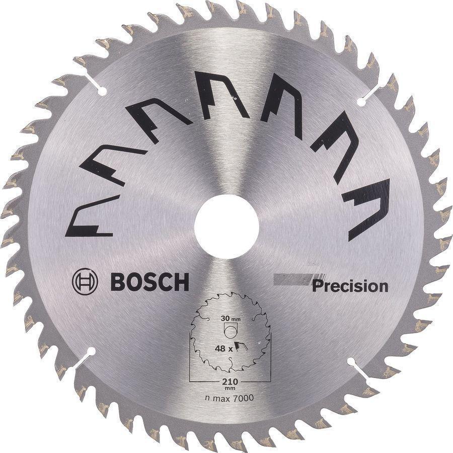 Диск пильный по дер. Bosch Standard (2609256873) d=210мм d(посад.)=30мм (циркулярные пилы) (упак.:1шт)