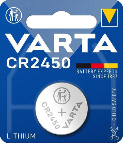 Батарея Varta Electronics BL1 CR2450 (1шт) блистер