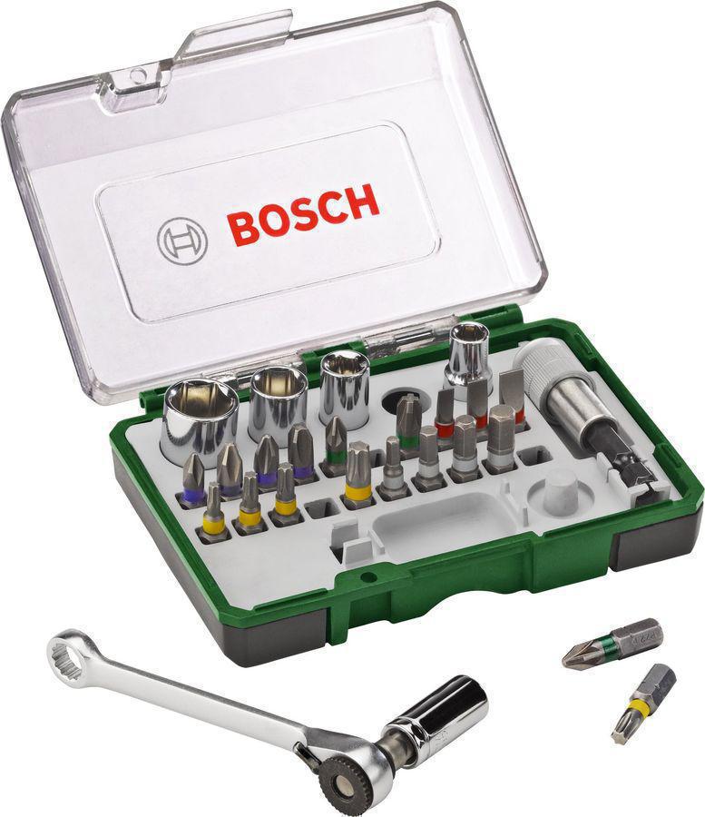Набор бит Bosch Promolone (2607017160) универсал. (27пред.) для шуруповертов/дрелей