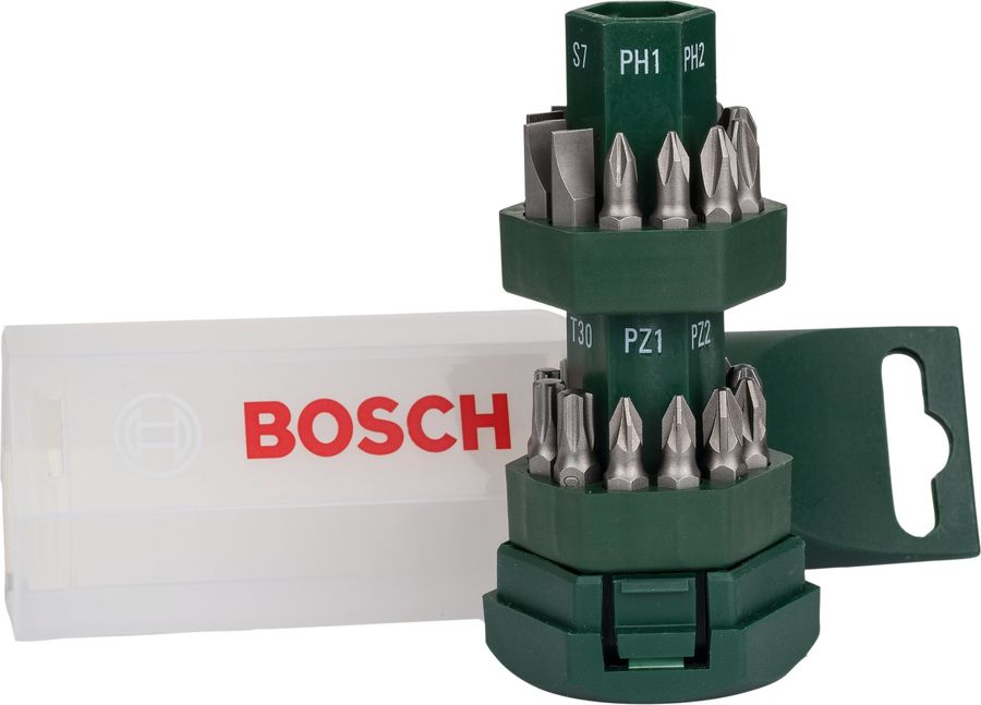 Набор бит Bosch Promoline (2607019503) универсал. (25пред.) для шуруповертов/дрелей